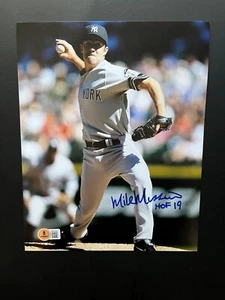 Mike Mussina Hot signed autographed NY Yankees HOF 8x10 photo Beckett BAS coa - Picture 1 of 1