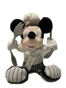 Chef Mickey Beanbag Plush Disney World Toy 10" with Tag
