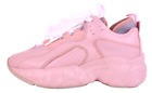 ACNE STUDIO $390 Crepe Pink Leather & Suede MANHATTAN Sneakers 37