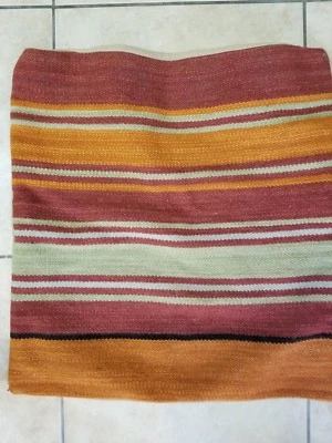 Pottery Barn "Southwestern Striped" 24" Wool Pillow Cover - Image 1 of 4