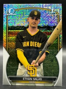 2023 Bowman Chrome Ethan Salas Mojo 1st Refractor Card Mega Box Padres #BCP-171 - Picture 1 of 2