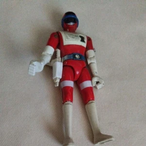 Choudenshi Bioman Bio Red Superalloy FIgure Showa Retro Tokusatsu Anime Rare - Picture 1 of 8