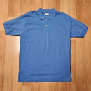 Lacoste polo shirt men sz 7/2XL blue France - Picture 1 of 6