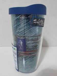 Salt Life Quiver American Flag Tervis 16oz Tumbler W/Lid Nwt - Picture 1 of 5