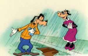 Goofy und Clarabelle die Kuh Vintage Comics und Cartoons 8x10 Druck - Bild 1 von 1