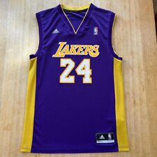 Los Angeles Lakers Kobe Bryant Jersey Purple Adidas Small NBA Basketball