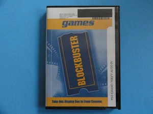FUNDA DE ALQUILER DE VIDEOJUEGOS BLOCKBUSTER PS3 GRAND THEFT AUTO IV - Imagen 1 de 5