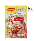 6x Maggi il Saccoccio con Paprika Gewrze und aromatisches Kruterpulver 34g