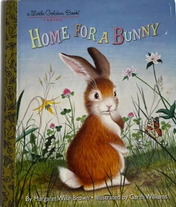 Book Vintage 1989 A Little Golden Book HOME FOR A BUNNY - Picture 1 of 10