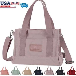 Women Handbag Shoulder Ladies Cross Body Bag Purse Nylon Tote Messenger Travel - Picture 1 of 20
