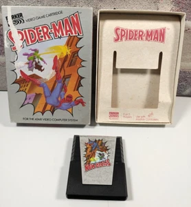 Atari 2600 Spider-man Game Boxed No Manual - Picture 1 of 12