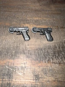NEW GLOCK PROMO HAT PIN G17 Glock 17 Set Of 2 - Picture 1 of 3