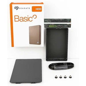 externes Festplattengehäuse Seagate Basic Drive für 2,5 SATA Festplatten USB 3.0 - Photo 1/5