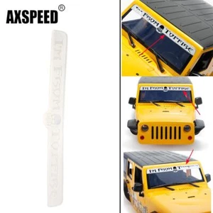 AXSPEED Windschutzscheibe Banner Aufkleber für Axial SCX10 Wrangler 1:10 RC Auto - Imagen 1 de 12