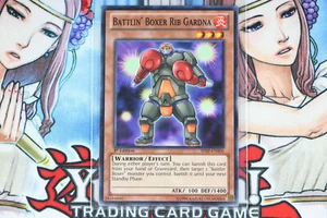 Yugioh Battlin' Boxer Rib Gardna SHSP-EN006 1st Ed Common - Picture 1 of 2