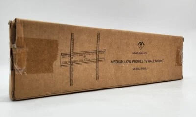 Soporte fijo de montaje en pared para TV Perlesmith diseño de bajo perfil para la mayoría de 26-47 pulgadas. Foto 1 de 4