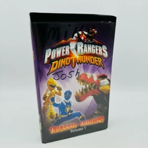 Vintage Power Rangers Dino Thunder Vol. 5 Triassic Triumph VHS Tape Movie - Picture 1 of 7