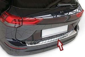 Protection Inox Chrome Pour VW Golf 8 Variant à Partir 2020> Rebord - Picture 1 of 5