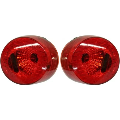 Halogen Tail Light Set For 2005-2010 Chevrolet Cobalt Outer Red w/ Bulbs 2Pcs - Image 1 of 4