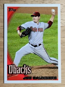 2010 Topps Update #US229 Joe Saunders - Picture 1 of 2
