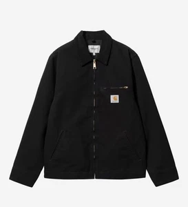 Carhartt WIP Detroit Jacket Summer Black Mens M Used Excellent Condition - Picture 1 of 20