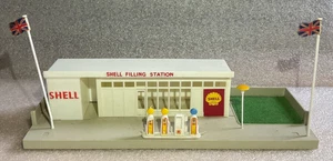 Triang M1801 Minic Motorways Shell Filling Station Lot 2 - Picture 1 of 7