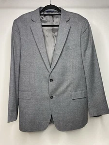 Brooks Brothers Regent Suit Blazer Jacket Reda Fabric 100% Wool Men's 44R Gray - Picture 1 of 10