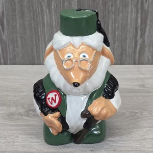 Caja de dinero de cerámica vintage Wombles tío abuelo Bulgaria alcancía coleccionable  - Imagen 1 de 16