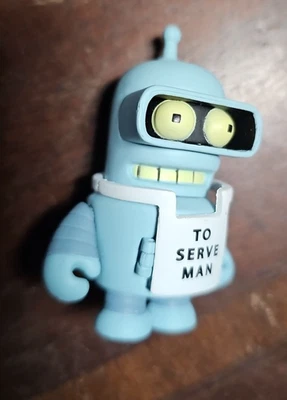 KIDROBOT X FUTURAMA - CHEF BENDER - 2/24 - TO SERVE MAN - Image 1 of 4