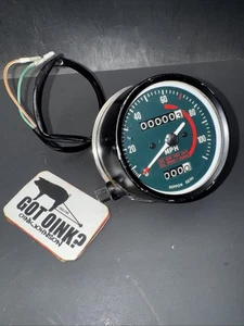 Honda 1972-73 XL 250 72-73 KO XL250 NOS OEM Original Speedometer Gauge Clock - Picture 1 of 10