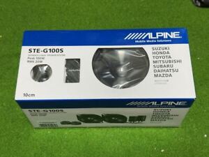 ALPINE STE-G100S 10cm Separate 2-way Upgrade Speaker New Japan