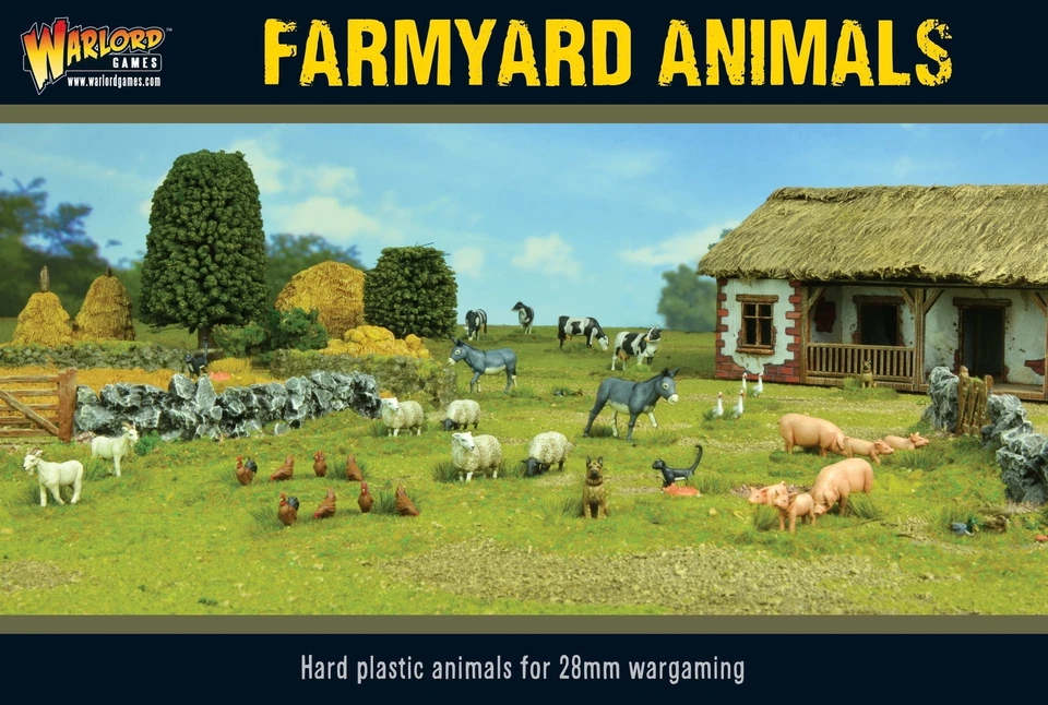Farmyard Animals Bolt Action Warlord Foto 1 de 1