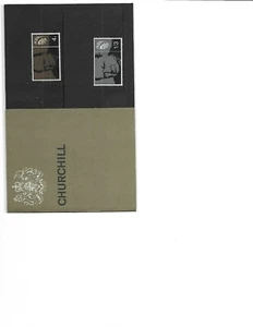 1965 ROYAL MAIL PRESENTATION PACK CHURCHILL PRE DECIMAL MINT STAMPS - Picture 1 of 1