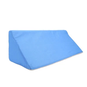 Oversized R Shaped 60x25x20cm Pillow - Blue Foam for Side Sleeping - Picture 1 of 20