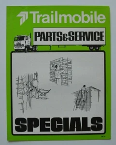 TRAILMOBILE Parts & Service 1970s dealer brochure - English - Canada - Photo 1 sur 3