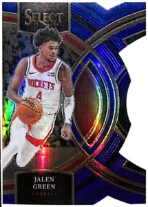 Jalen Green 222/249 2023-24 Panini Select azul troquelado Houston Rockets #159 - Imagen 1 de 2