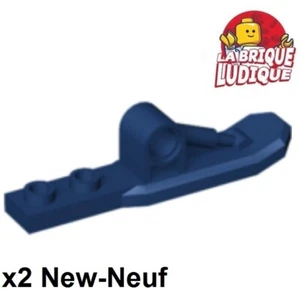 Lego 2X Aircraft Helicopter Ski Pad 1X6 Dark Blue 15540 New - Picture 1 of 1