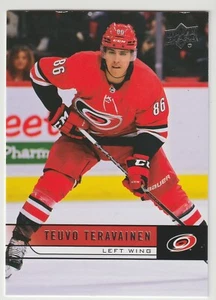 2021-22 UD Extended Series Teuvo Teravainen 06-07 UD Retro T-14 Hurricanes - Picture 1 of 2