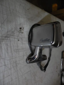 1980 1984 DEVILLE FLEETWOOD LEFT SIDE REAR VIEW MIRROR Manual Control 1981 1983 - Picture 1 of 14