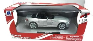 BMW Z4 SIlver NewRay City Cruiser 1:24 Nuovo Diecast Apribile 1/24 - Foto 1 di 2