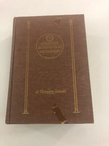 Webster's Biographical Dictionary (Hardcover, 1964) - Picture 1 of 12