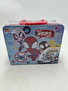 Marvel Spidey & His Amazing Friends 24pc 12.5" x 15" Jigsaw Puzzle in Lunchbox