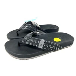 New Reef Kids Cushion Phantom Sandals Flip Flop Black US Kids 2/3 - Picture 1 of 8