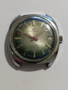 VINTAGE swiss made PRYNGEPS 17 jewels  watch military cal. ST 96 4 WITH DATE - Picture 1 of 9