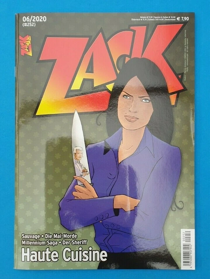 Fumetto Zack 06/2020 n.252 NUOVO + MAI LETTO