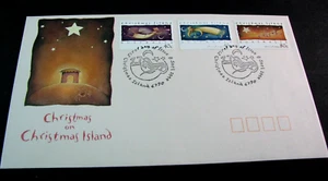 Christmas Island FDC Scott# 364-366 Christmas 1994 L740 - Picture 1 of 1