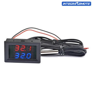 Dual Display DC4V-28V Thermometer with NTC Metal Probe Temperature Sensor - Bild 1 von 25