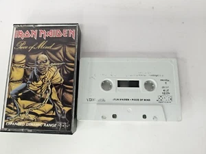 Iron Maiden Piece of Mind Cassette Tape 4xt-12274 Xdr Capitol - Picture 1 of 3