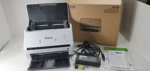  Epson DS-530 Color Duplex Document Scanner AC+USB App & Driver  - Picture 1 of 11