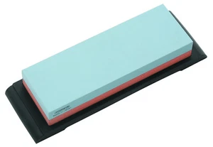 Nueva piedra de afilar de agua de combinación grande GLOBAL 183 x 63 x 28 mm -1000/240 arena - Imagen 1 de 2